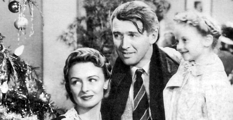 Donna Reed ja James Stewart ovat pääosissa todelliseksi jouluklassikoksi nouseessa draamaelokuvassa.